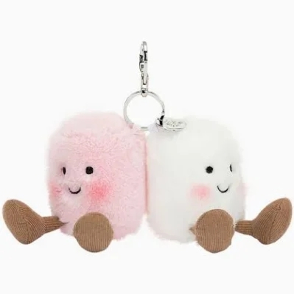 Jellycat Amuseables Pink and White Marshmallows